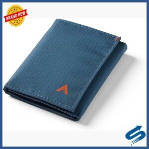 Slim RFID Blocking Trifold Wallet Holds 12 Cards Water Resistant Nylon